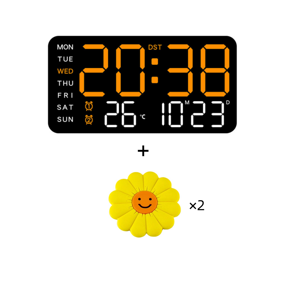 NeoTime – Sleek LED Digital Clock for Modern Decor