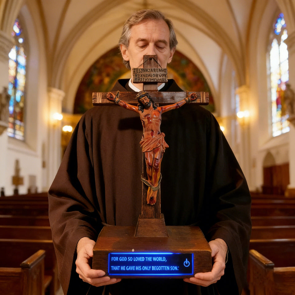 FaithCraft – Handmade Realistic Crucifix Christ