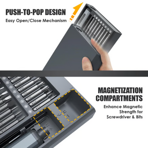 ScrewMaster - 68 in 1 Rechargeable Screwdriver Set