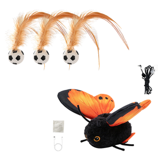 FlutterPaws – Smart Sensing Flapping Butterfly Toy