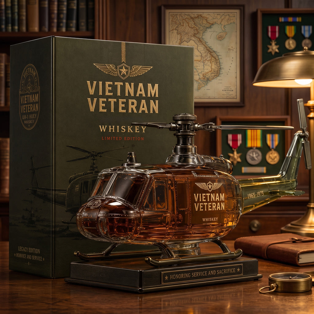 ValorReserve – Vietnam Veteran Tribute Whiskey Bottle