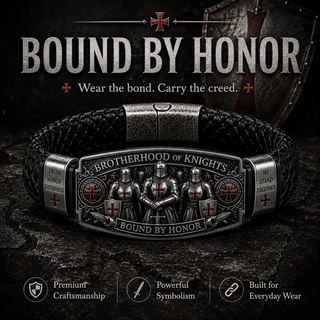 HonorForge – Premium Brotherhood Honor Chain Bracelet