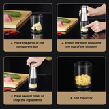 ChopPro - Stainless Steel Press Chopper