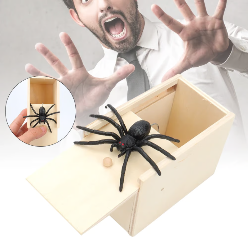 Spider Boo Box ScareBox - The Ultimate Spider Prank Box