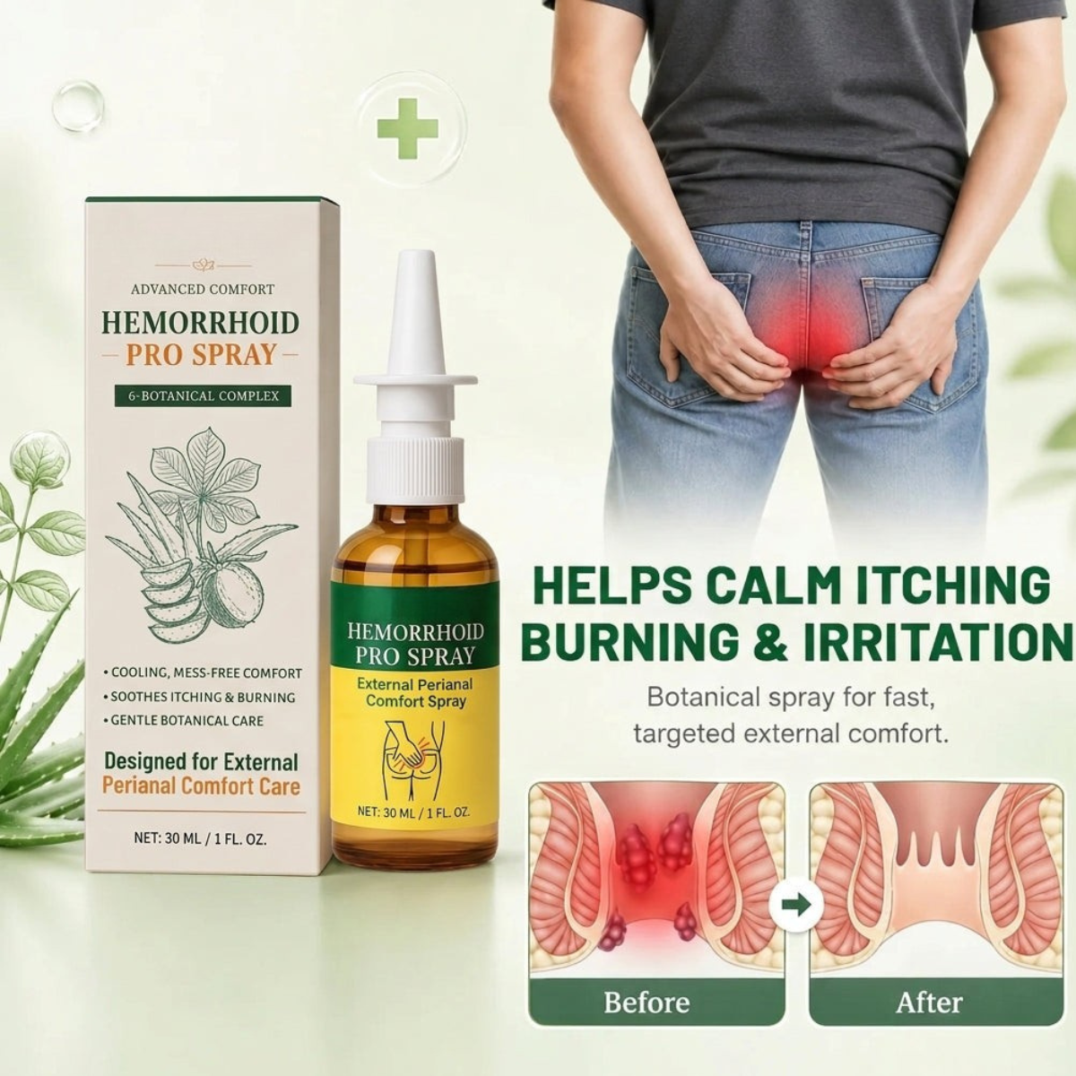 ComfortCare – Advanced Comfort Hemorrhoid PRO Spray