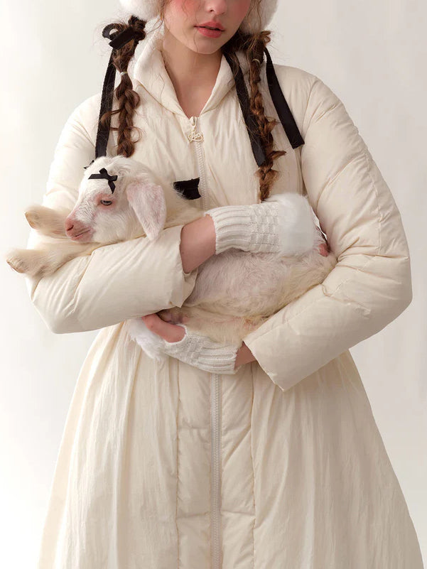 WinterWhisper - Sea Salt Down Jacket – Slim & Cozy