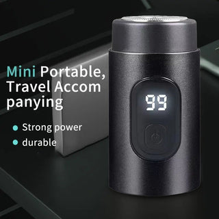 GlideMax - Waterproof Travel Shaver for Effortless Grooming