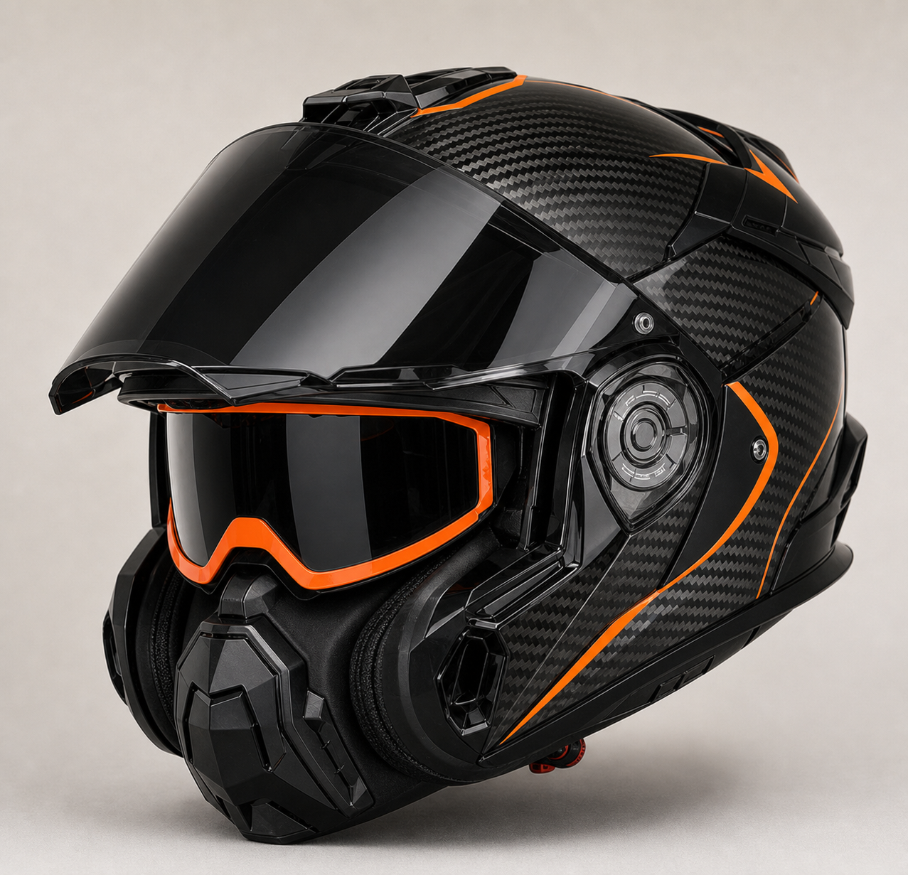 ADVANT X Carbon Adventure Helmet-DOT & ECE safety certified