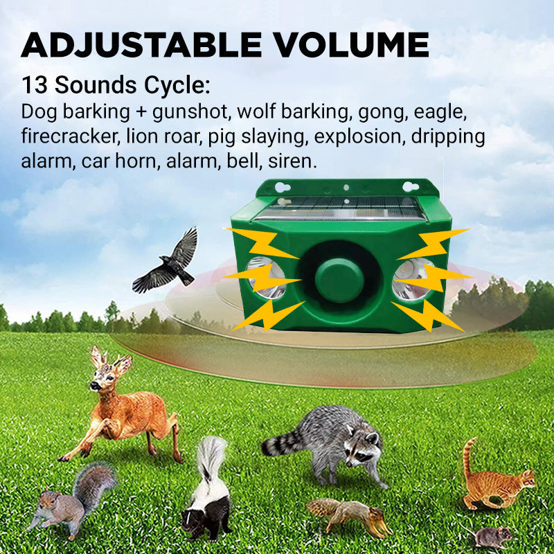 WildGuard - Solar Beast Repellent Alarm