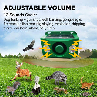 WildGuard - Solar Beast Repellent Alarm