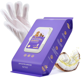 PawFresh – Deodorizing Glove Wipes for Dogs & Cats