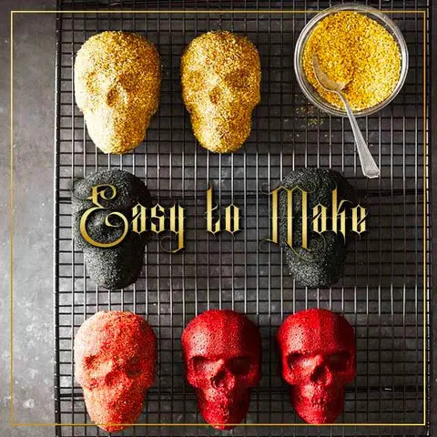 Halloween 3D Skull Cake Mold marnetic