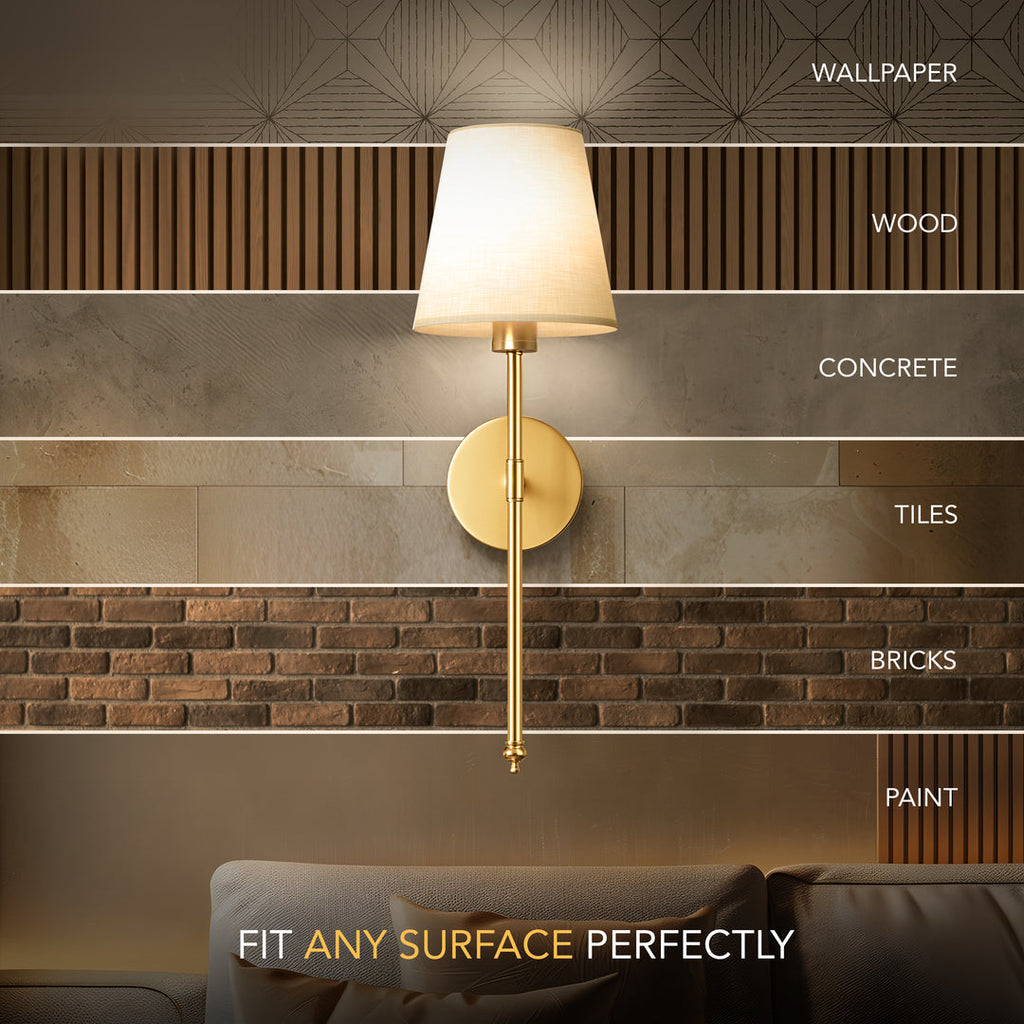 Marbella - Wireless Wall Lamp Sconce – Modern & Elegant