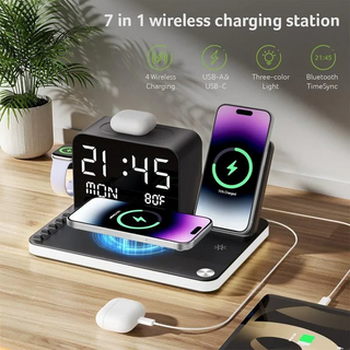 ChargeHub – 7-in-1 Wireless Charging Station
