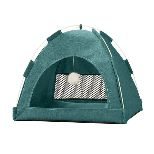 FurryHaven -  Waterproof Portable Pet Tent Bed