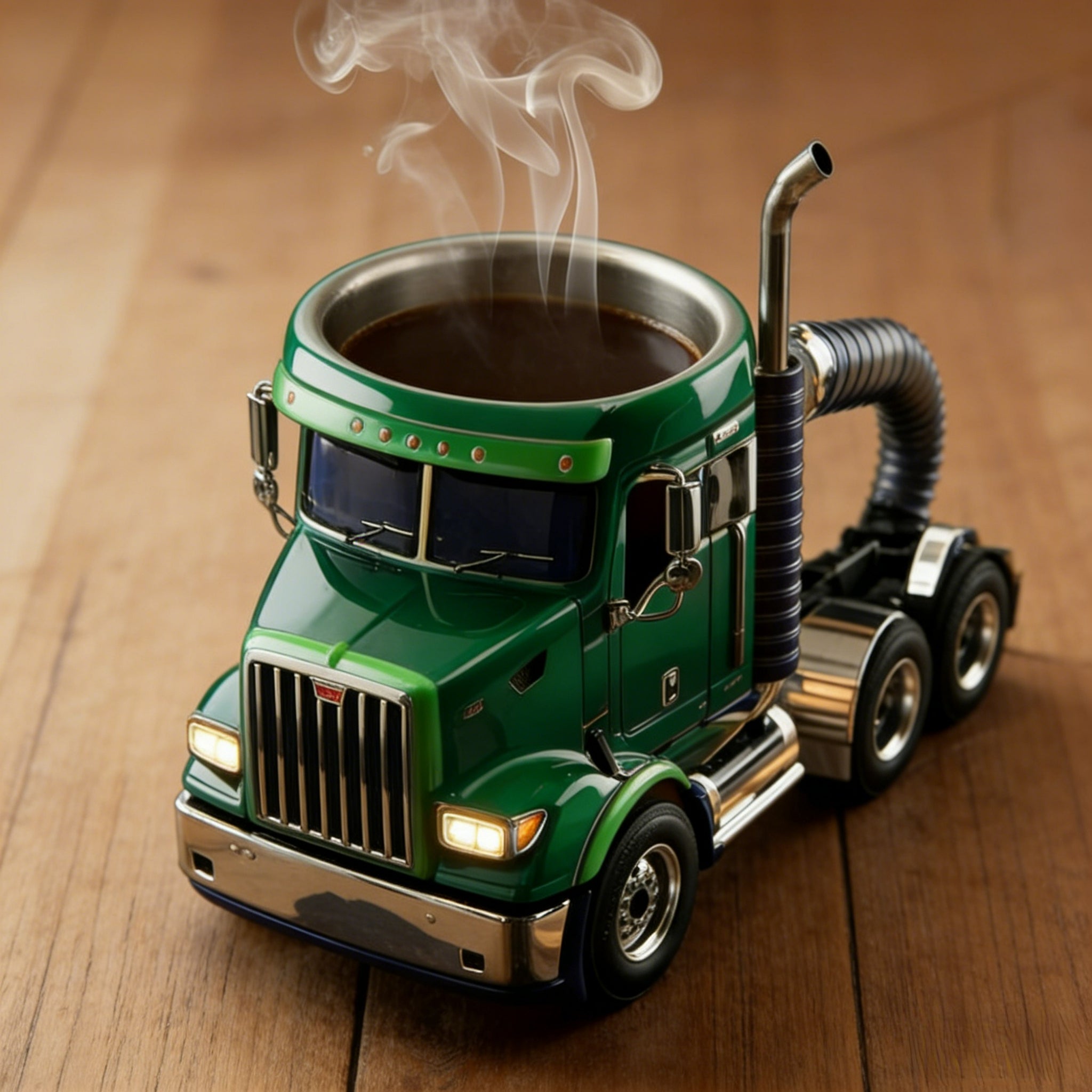 RoadWarrior – Truck-Shaped Handcrafted Coffee Mug