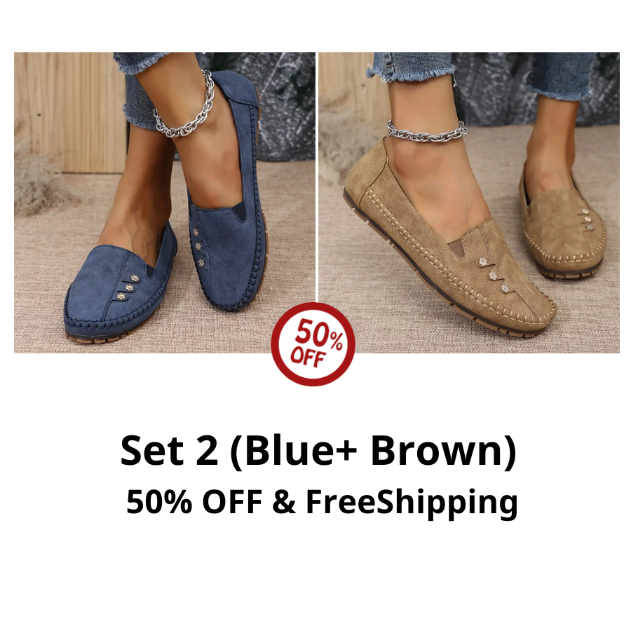 SoleEase – Lightweight Orthopedic Flats for Women