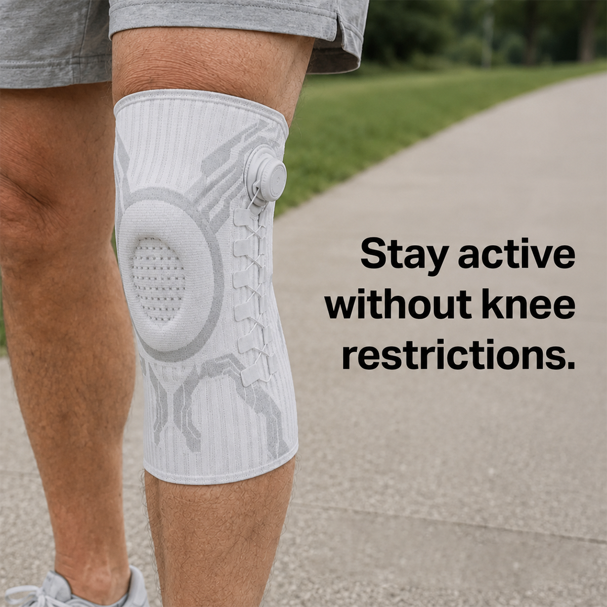 KneeGuard – Adjustable Knee Support Sleeve
