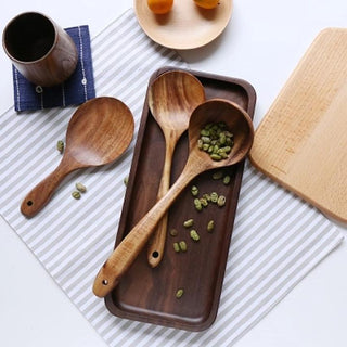 TeakCraft – Premium Wooden Utensil Set