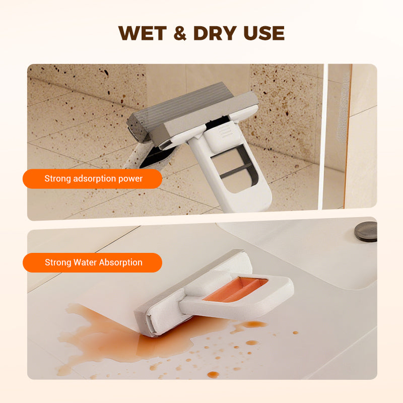 SwiftMop – Portable Self-Squeeze Mop