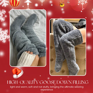 SnowPlume – Goose Down Knee Socks