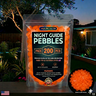 Colorful Glow-in-the-Dark Garden Stones