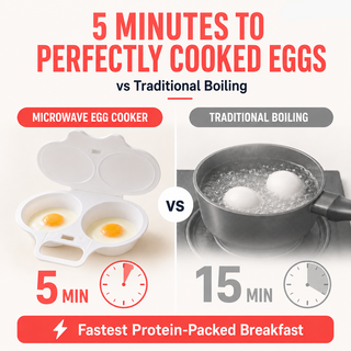 BreakfastPro – Dual-Cup Microwave Egg Cooker