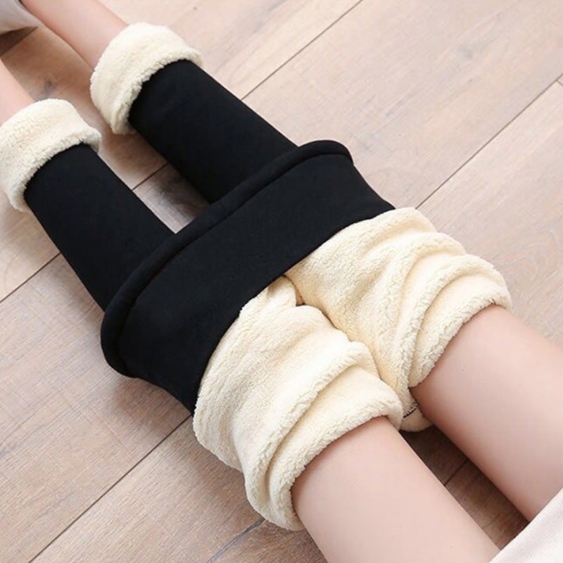 LambLuxe – Warm Lambskin Winter Leggings