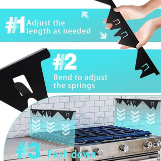 GapLock - Adjustable Stove Gap Covers