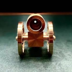 BattleForge - Premium Solid Brass Cannon Model