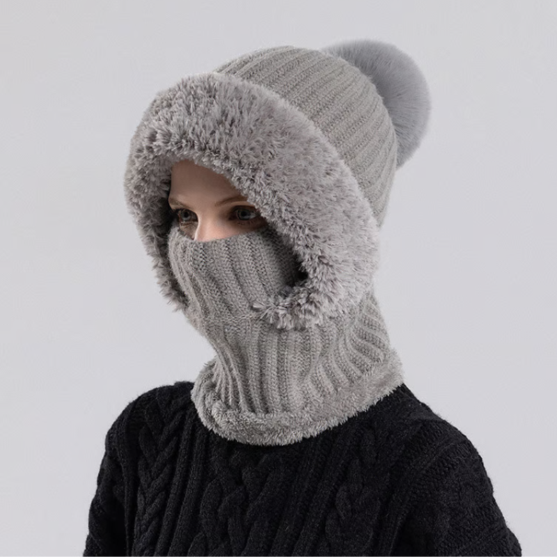 NordicGlow - Luxe Knit Cozy Cap with Arctic Warmth