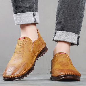 EliteStep – Premium Leather Loafers for Men