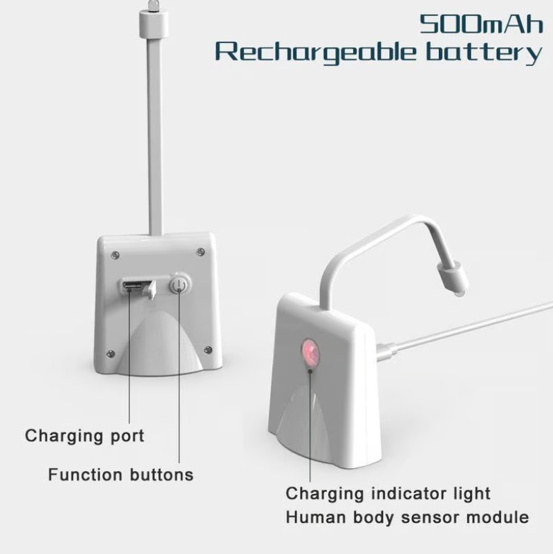 GlowEase – Automatic LED Toilet Light