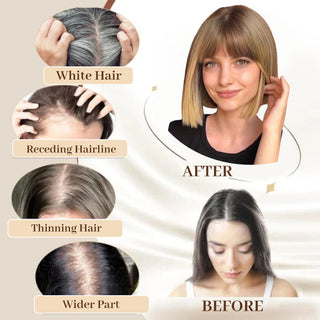LushFringe – Natural Hair Topper for Women
