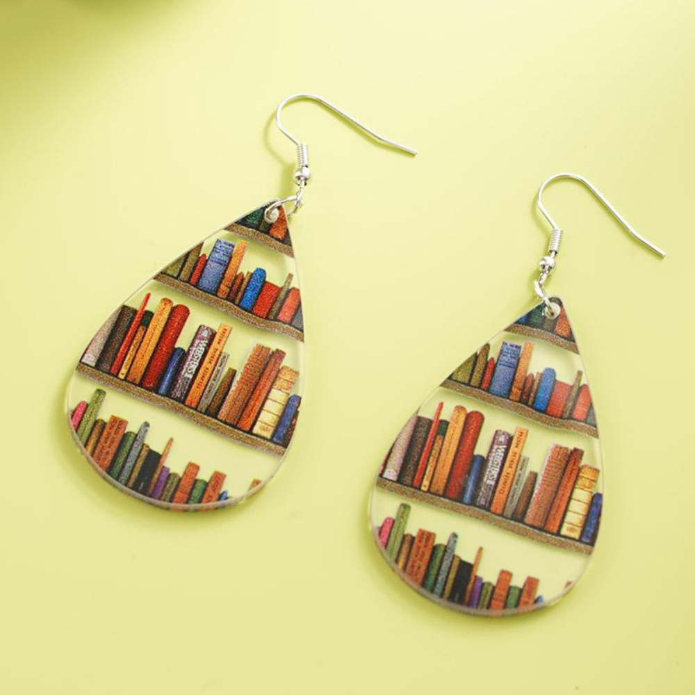 PageTurner – Cute Literary Earrings
