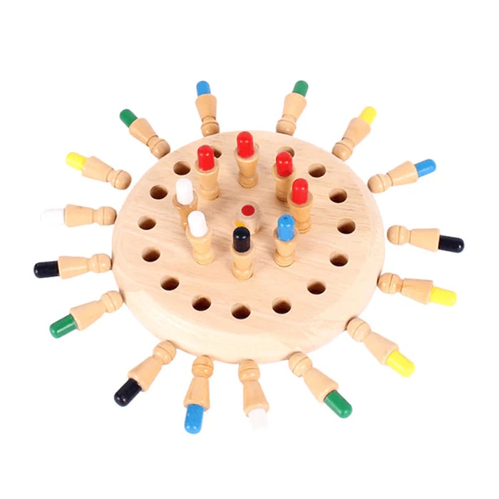MindMatch – Wooden Memory Match Stick Chess Game