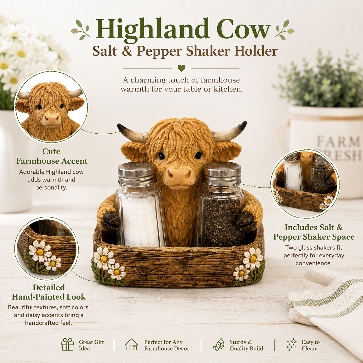 MooHaven – Cute Highland Cow Farmhouse Décor