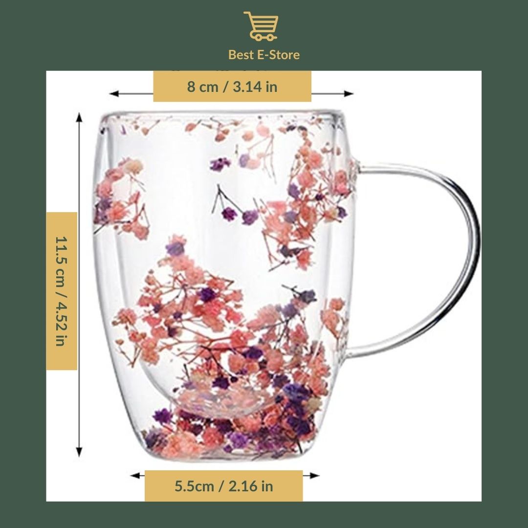LuxeBloom – Handcrafted Elegant Glass Cups