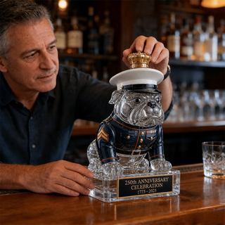 RegalBar  – Decorative Bulldog Liquor Decanter Set