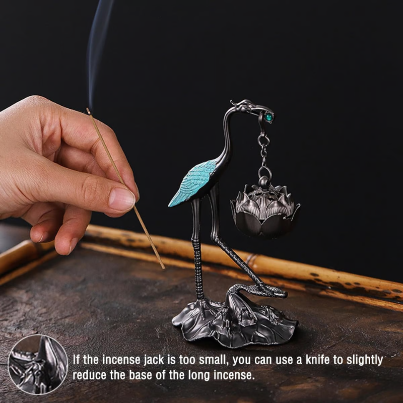 CraneMist - Exquisite Aromatherapy Diffuser & Incense Burner