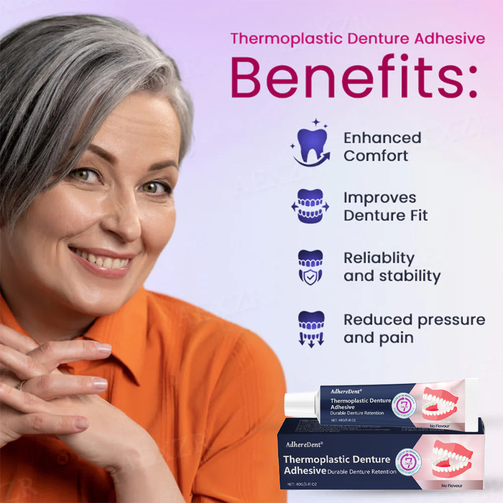 SureBond Adhesive - Durable Retention, Lasting Comfort
