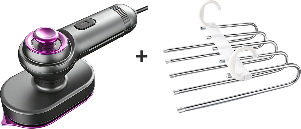 IronFlow – Rapid Heat 2-in-1 Clothes Steamer