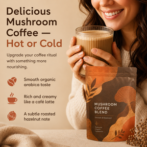 BrewBalance – 6-Mushroom Medium Roast Instant Coffee