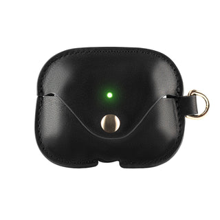 LuxeShield – Premium Genuine Leather AirPods Protective Case
