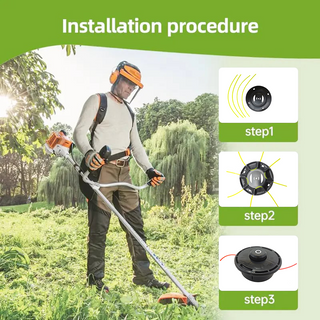 TrimForce - Heavy-Duty Steel Wire Trimmer Head