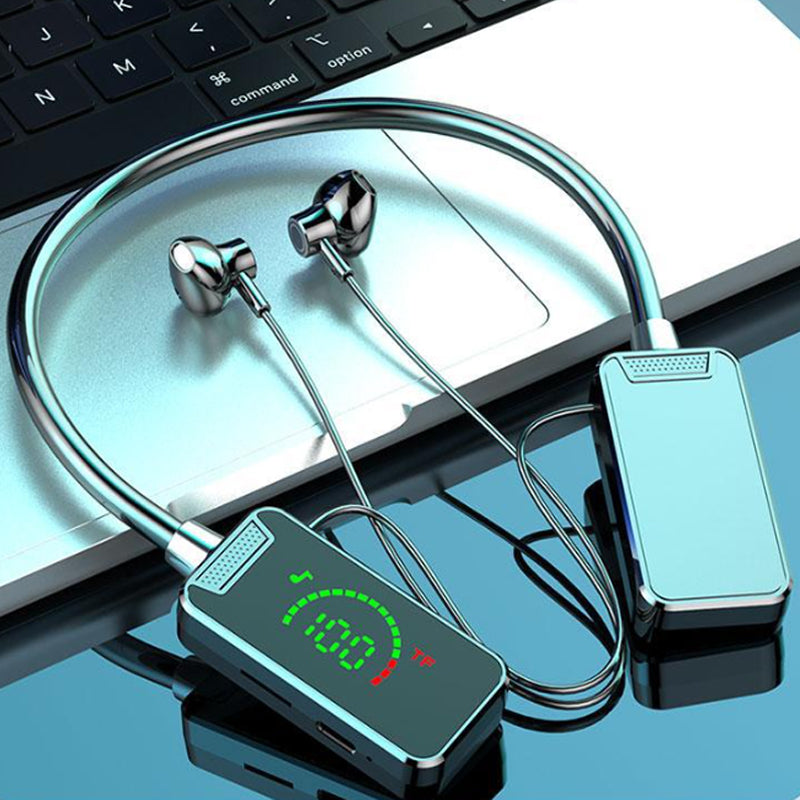 MotionBass - Secure-Fit Waterproof Bluetooth Neckband