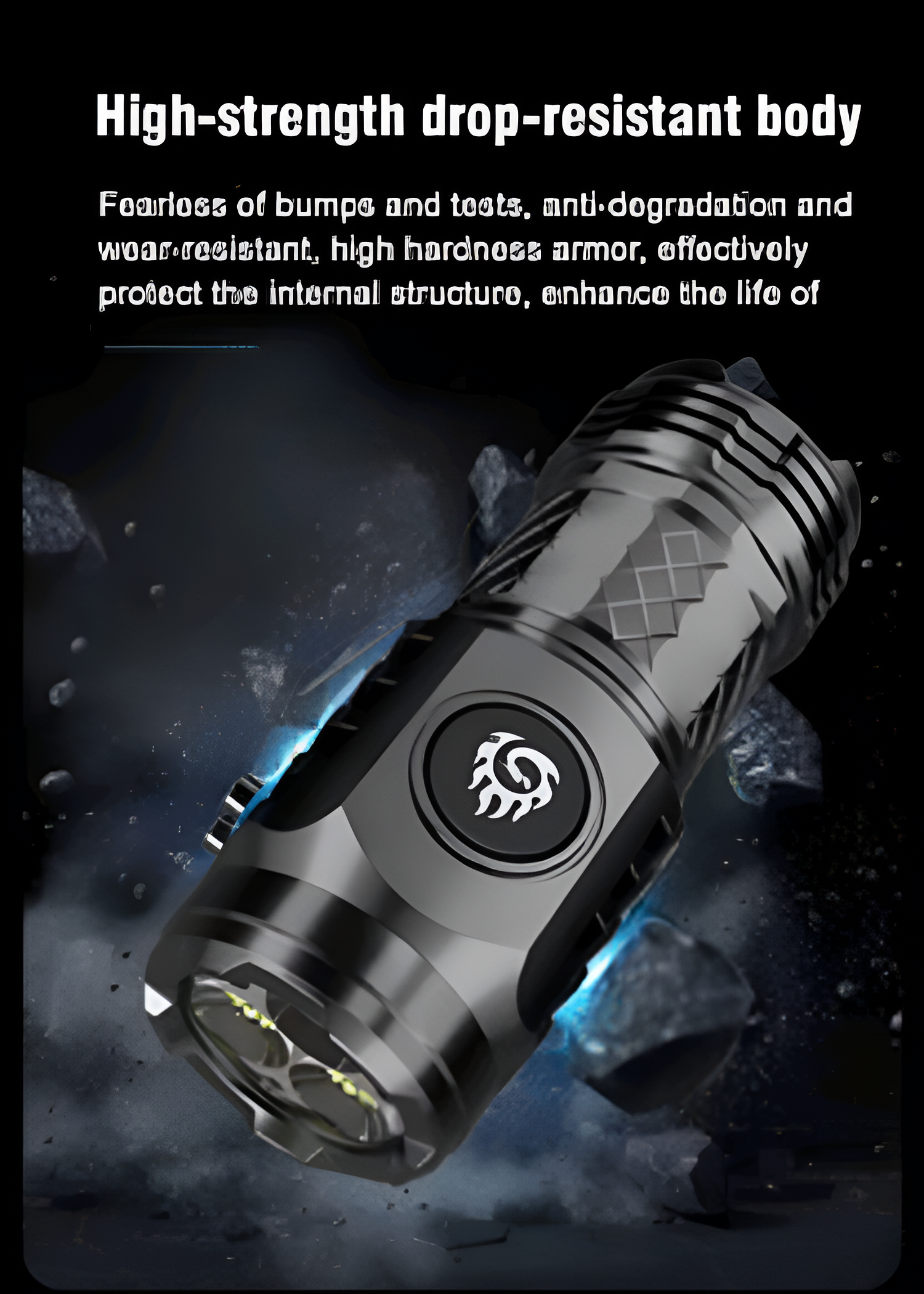 FlashFusion - Super Power Monster Thumb Flashlight