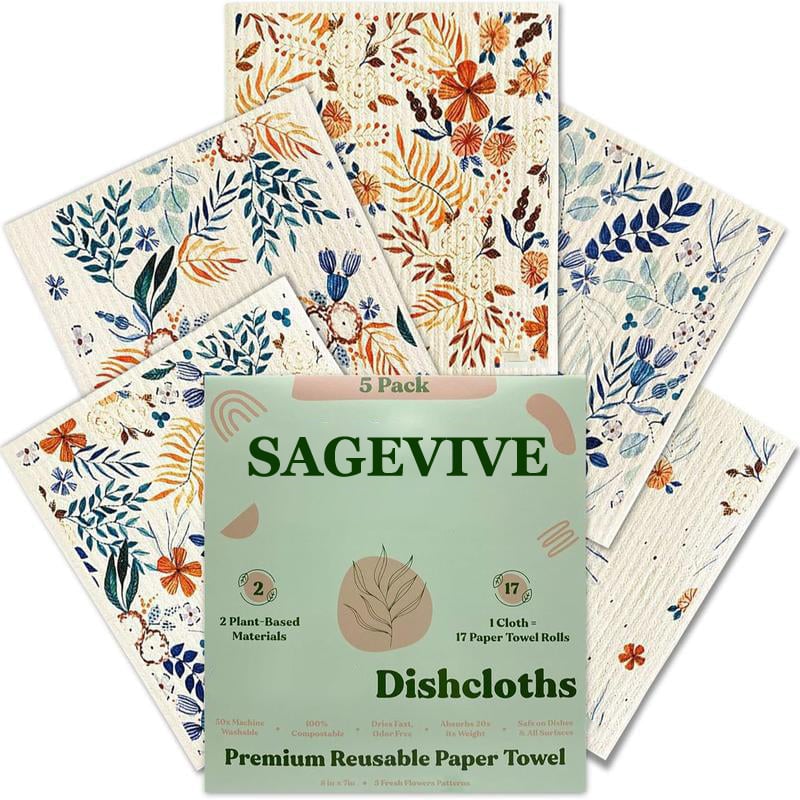 EcoSuds - Ultra Absorbent & Eco-Friendly Cleaning Cloths