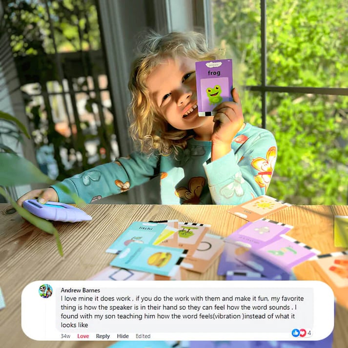 WordWhiz – Interactive English Flash Card Reader