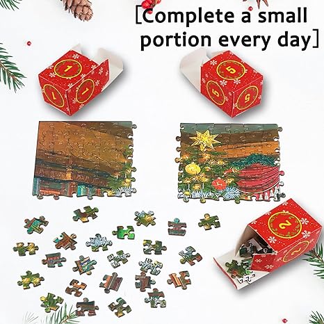 MerryPieces – Advent Calendar Jigsaw Puzzle